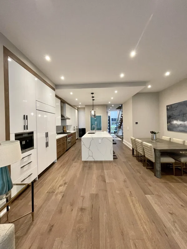 Toronto Custom Built House Kitchen Interior Design