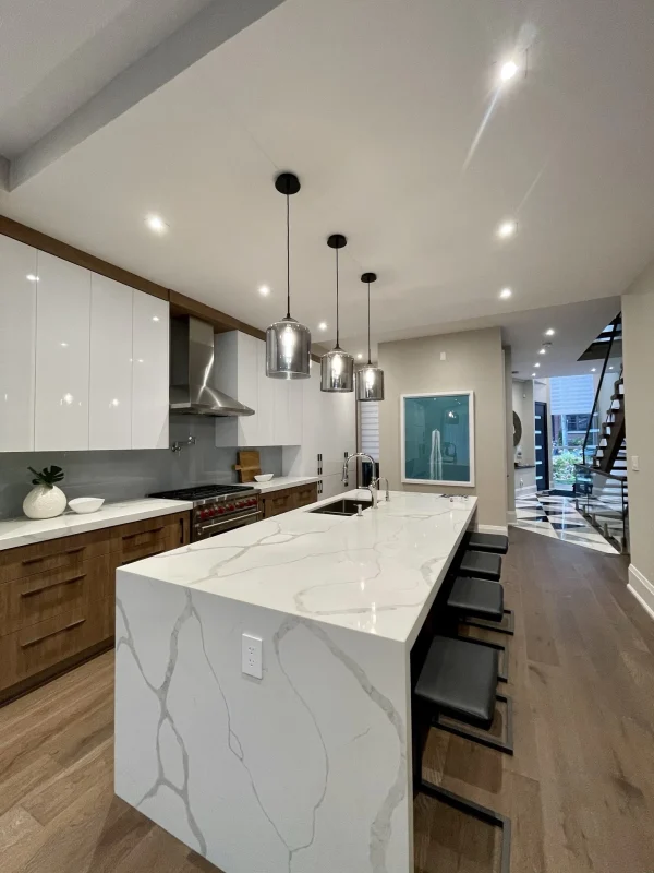 Toronto Custom Built House Kitchen Interior Design - Image 4